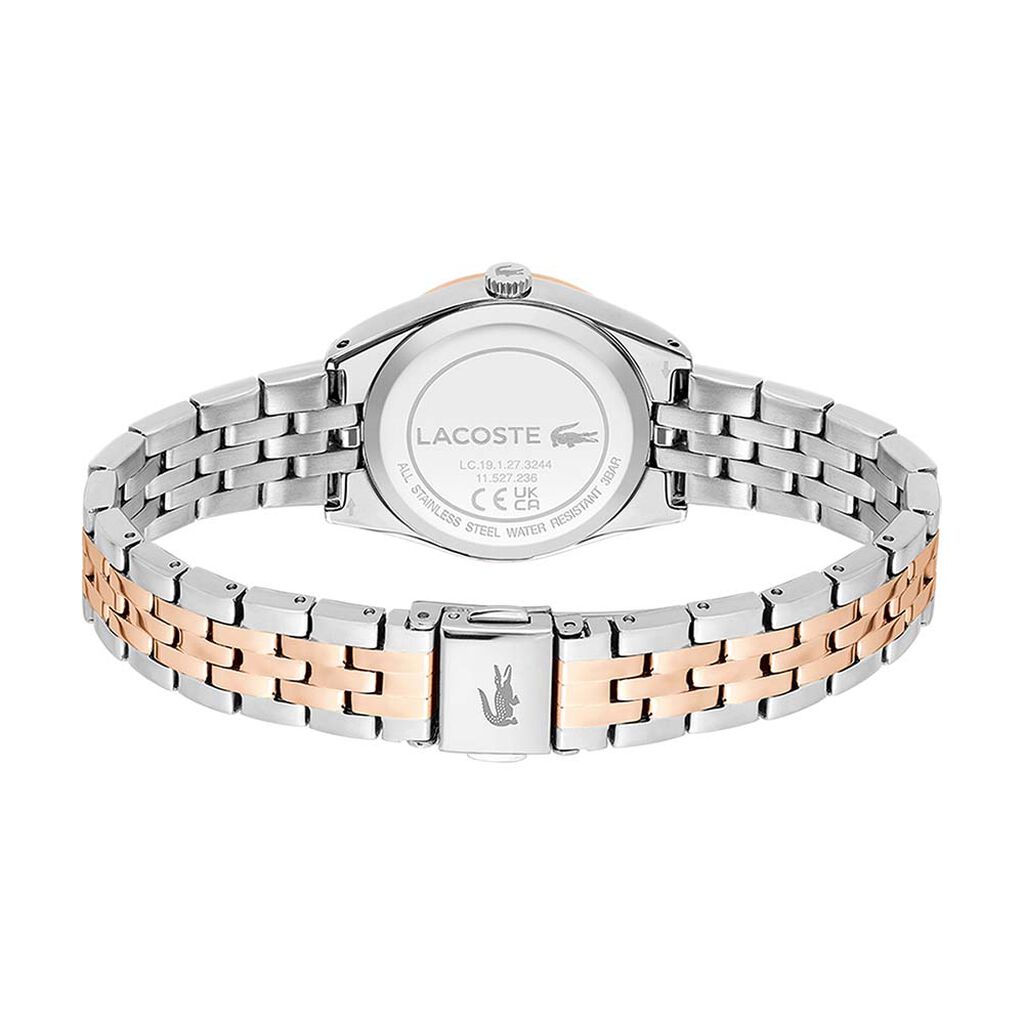 Montre Lacoste Tuilerie Bicolore Doré / Rose