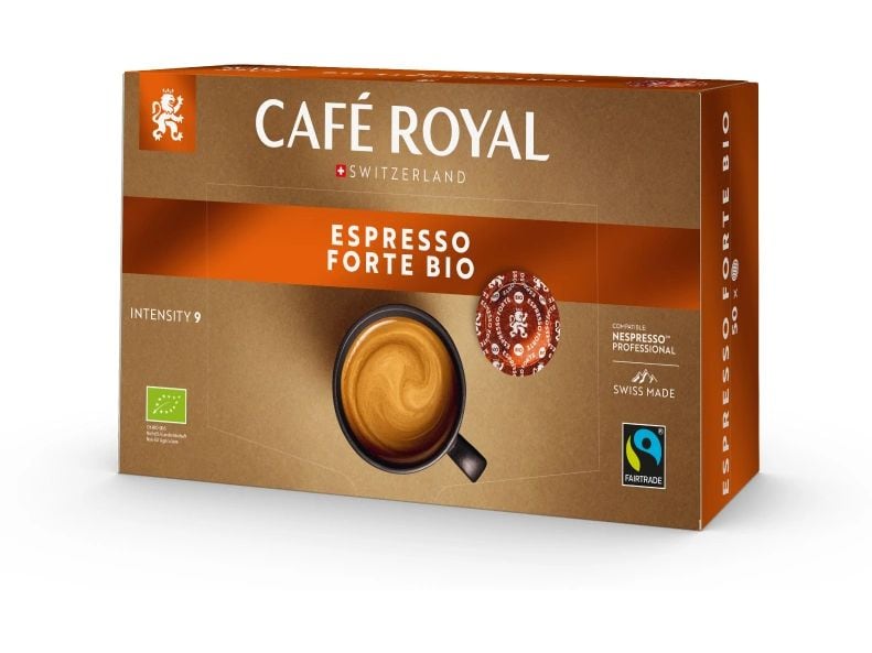 Café Royal Professional Pads Espresso Forte Bio & Fairtrade Nespresso Professional Pads