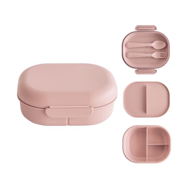 Mushie - Lunchbox Incl. Bestek - Ivory