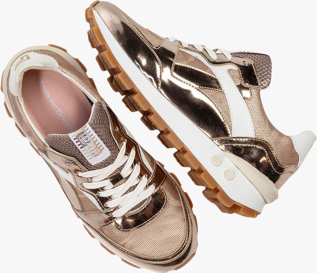 bronzen floris van bommel lage sneakers sfw-10157 blokki