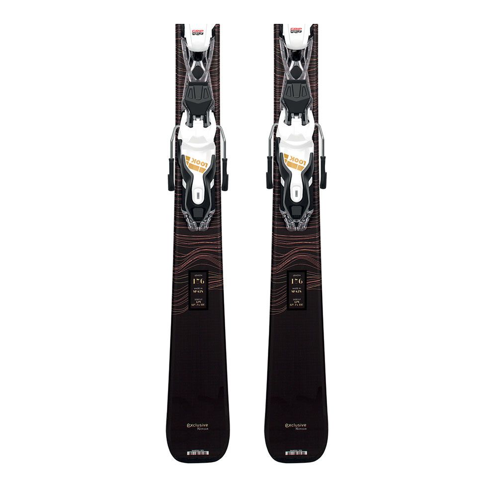 Dynastar E LITE 3 + XP W 11 GW B83 - Pack skis piste + Fixations Femme chocolate