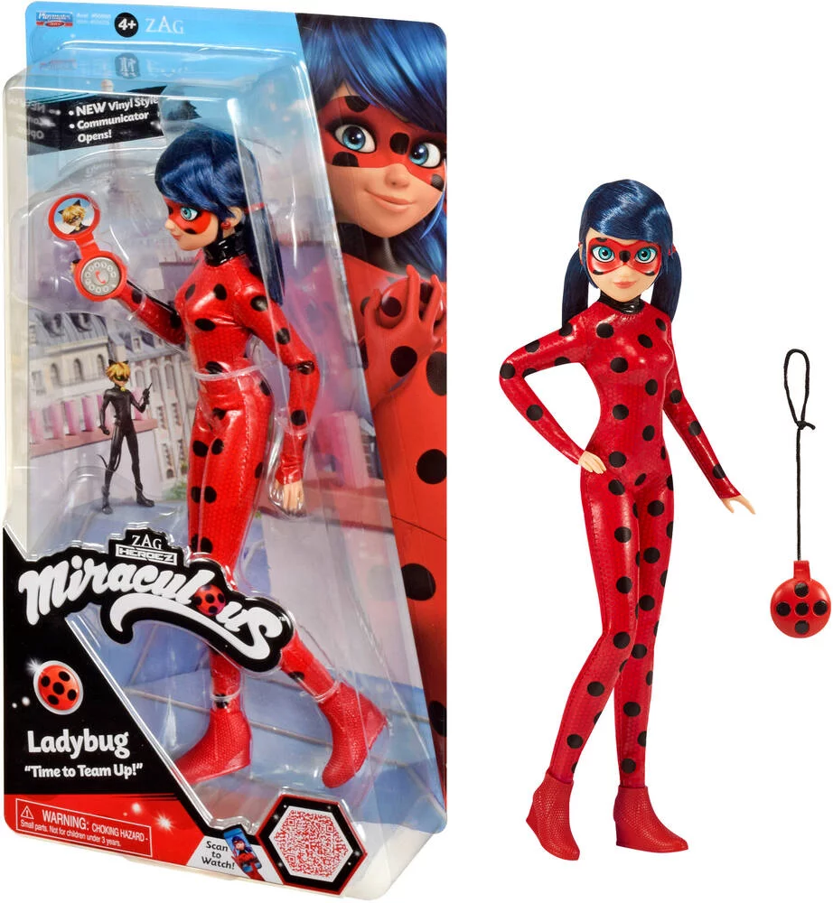 MIRACULOUS  POUPEE 26 CM - LADYBUG NEW