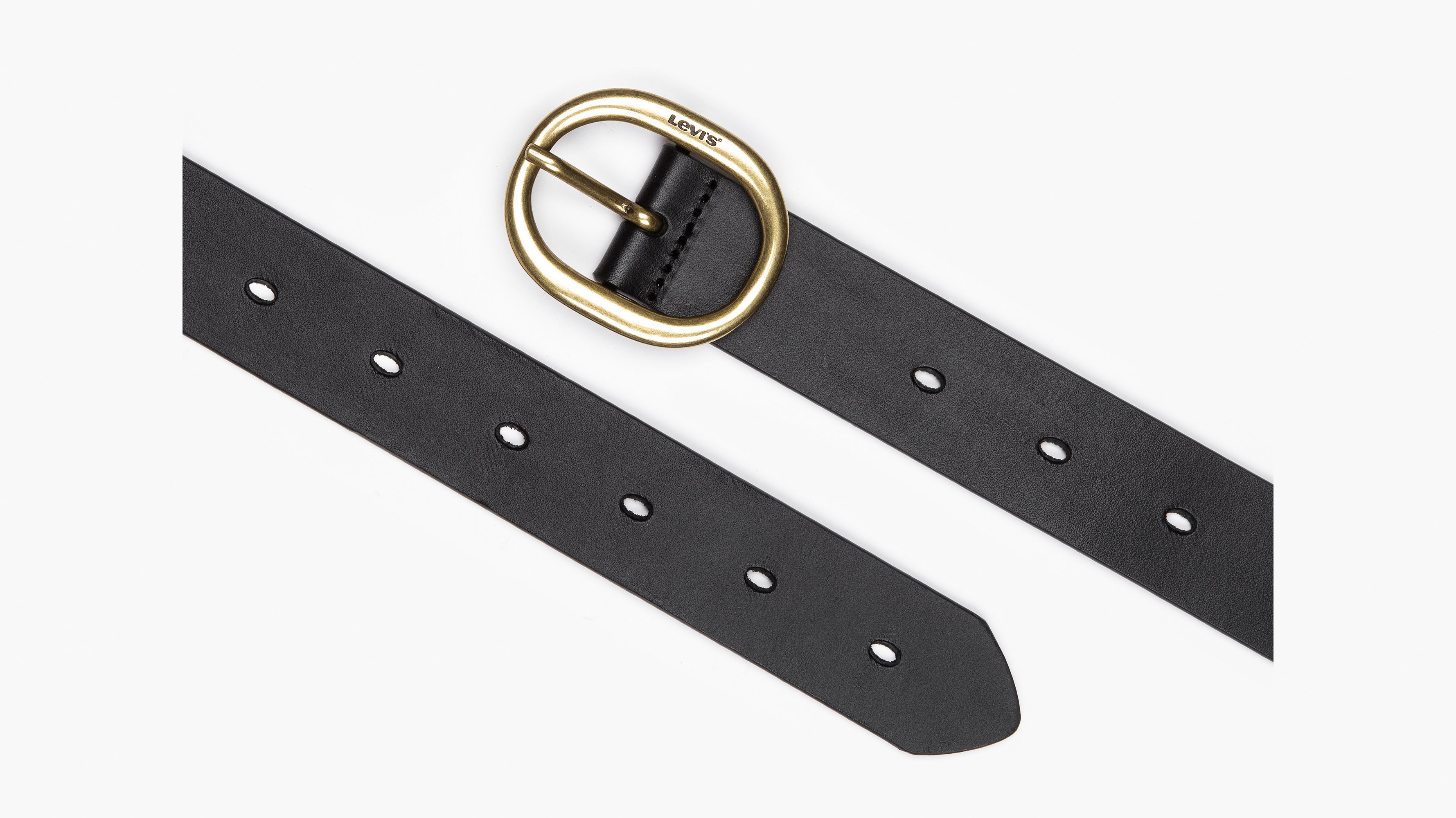 Ceinture High-Low - Regular Black - Noir