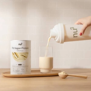 NU3 Fit Vegan Protein Shake Vanilla, 450 g