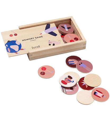 ferm Living Memory-Spiel - Critter Memory Game - Multi