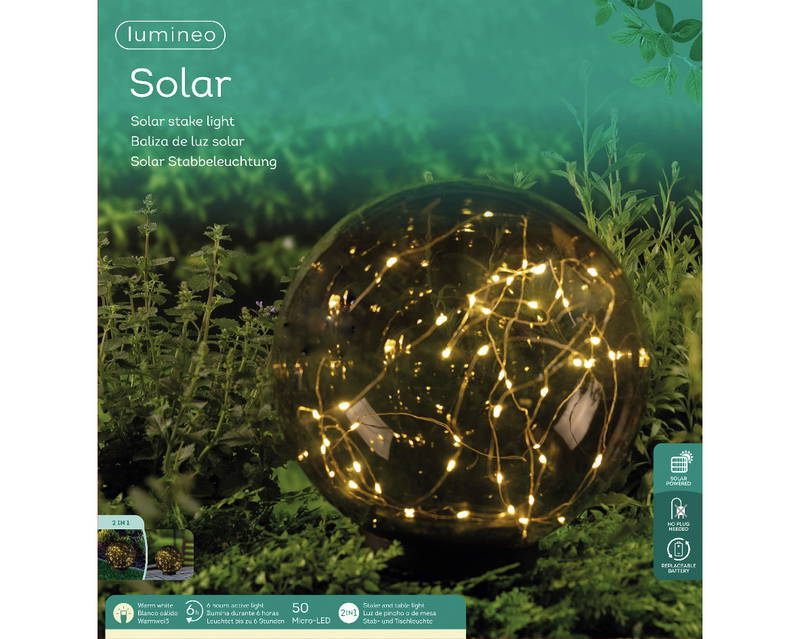Lumineo Solar Stabbeleuchtung