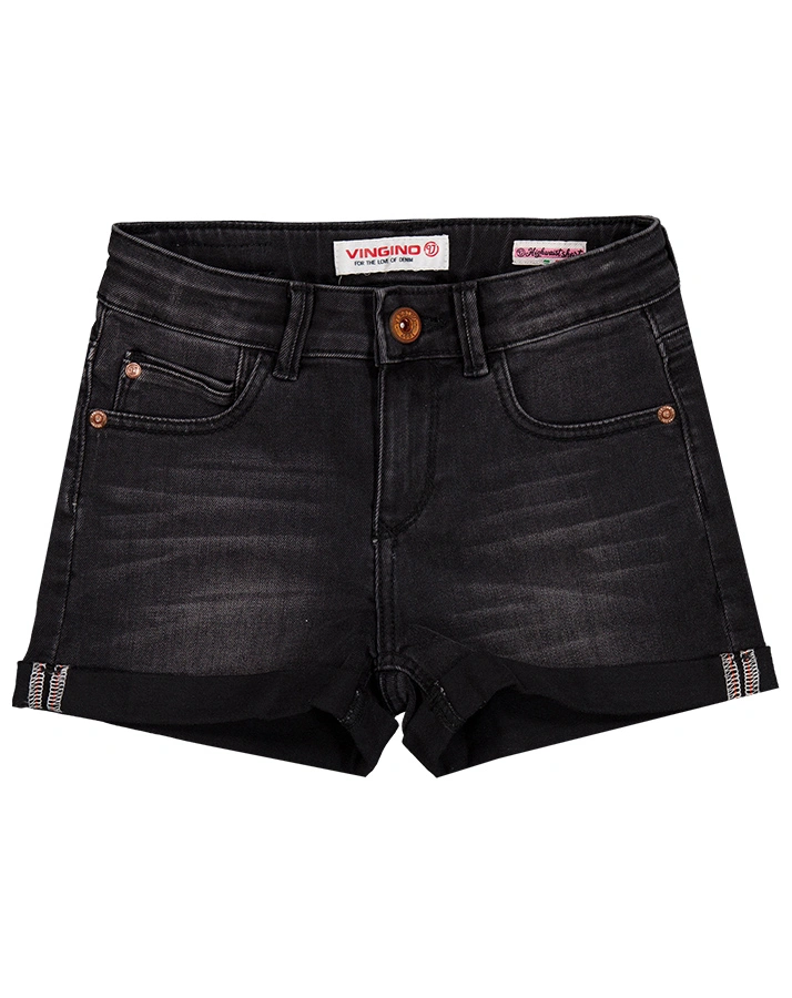 Jeans-Shorts DAIZY VINTAGE High Waist in grey vintage