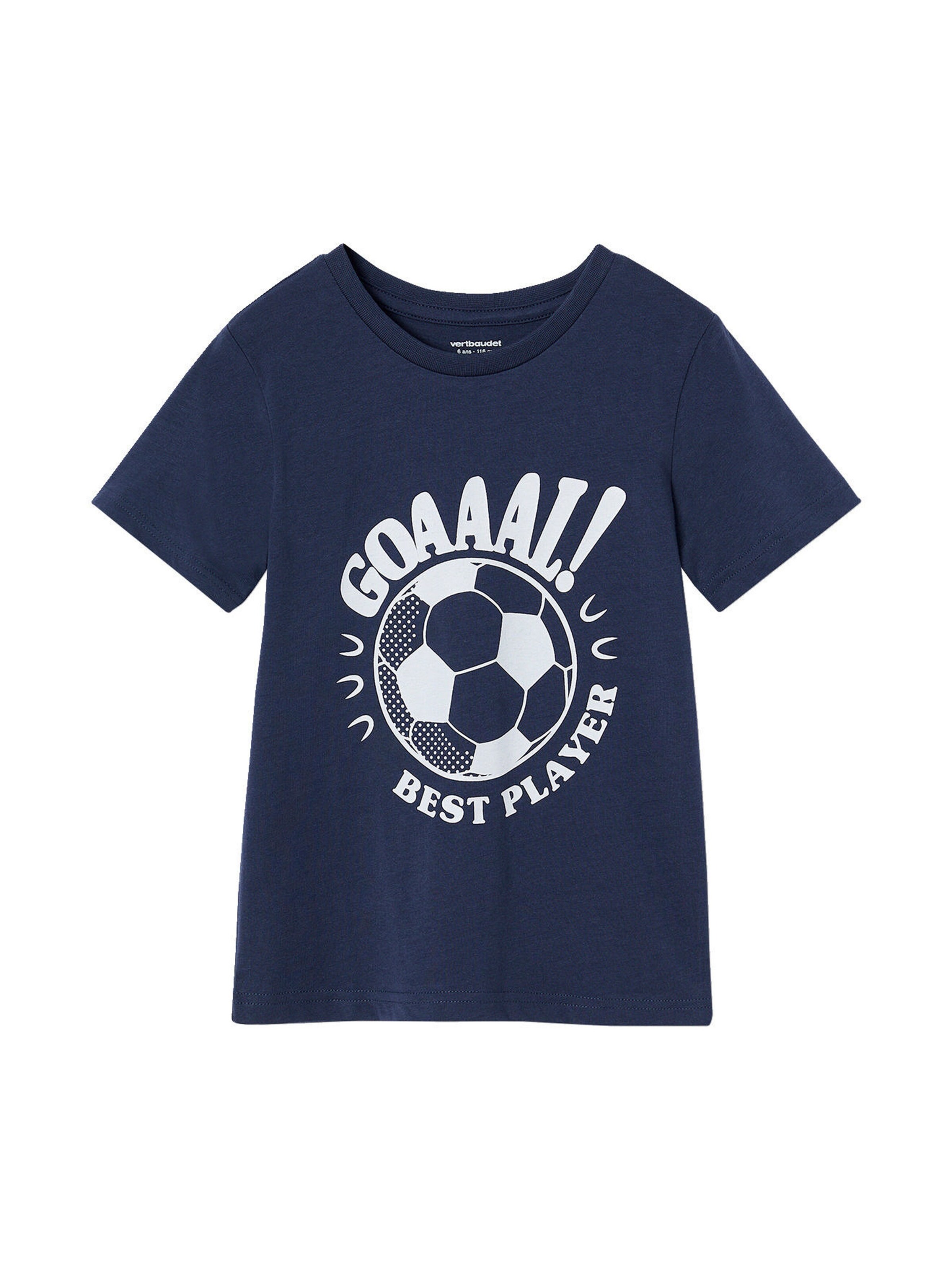 Vertbaudet 3er-Pack Jungen T-Shirts BASIC nachtblau