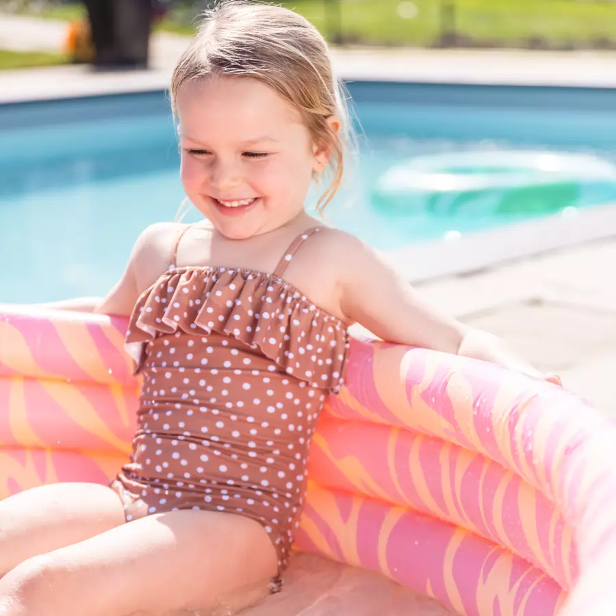 Swim Essentials Aufblasbarer Pool Zebra-Design