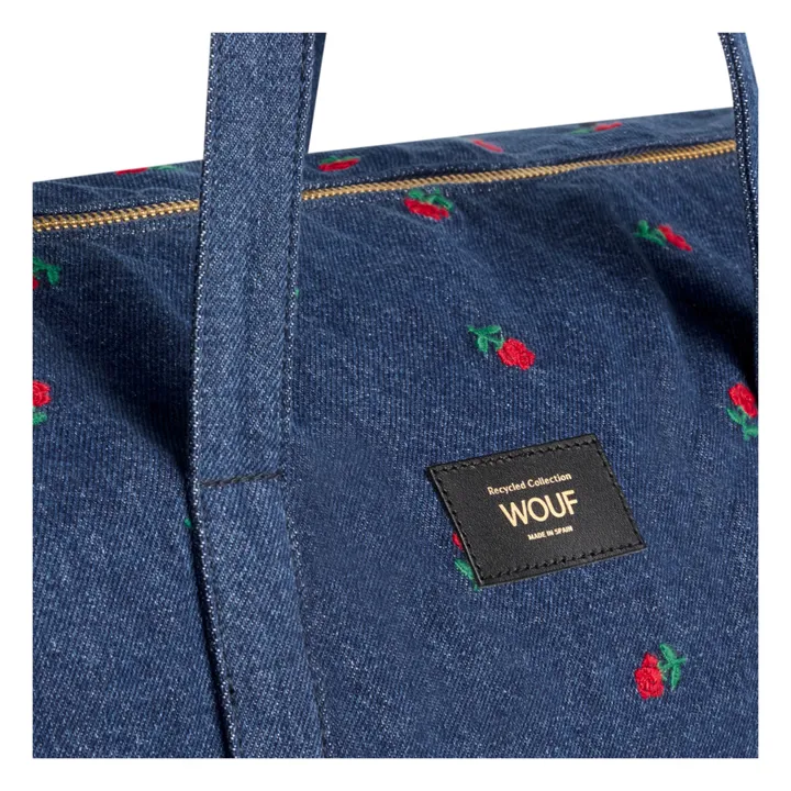 Wouf Sac bowling Amy en denim | Denim