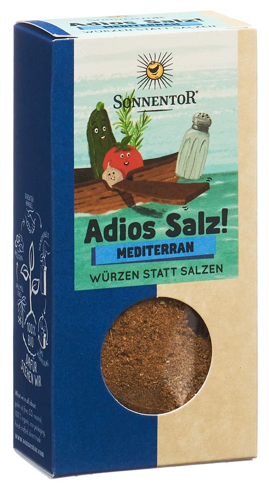 SONNENTOR Adios Salz! Mediterrane Gemüsemischung BIO Btl 50 g