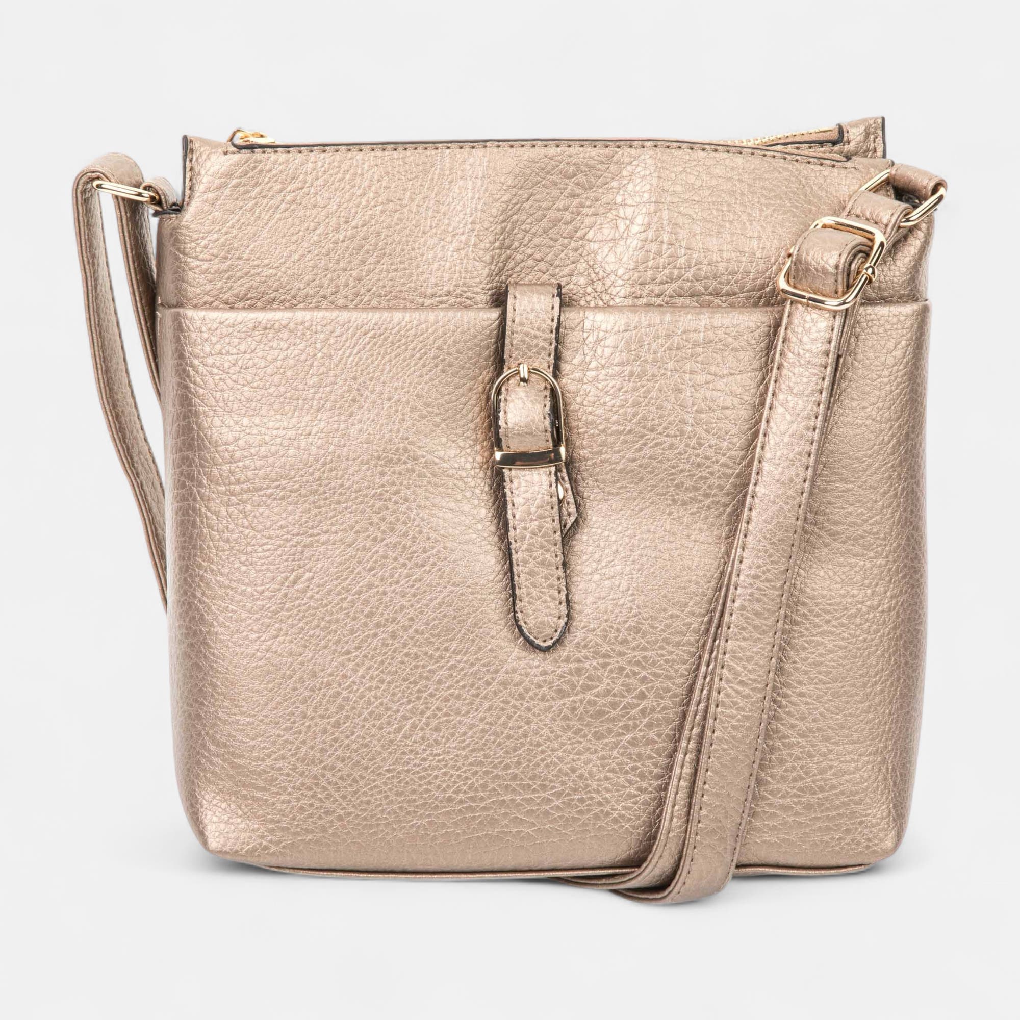 Sac bandoulière bronze