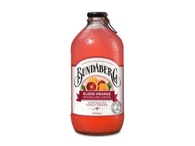 Bundaberg Soft-Drinks Blood Orange 4 x 0.375 l Erfrischungsgetränk mit Blutorangen