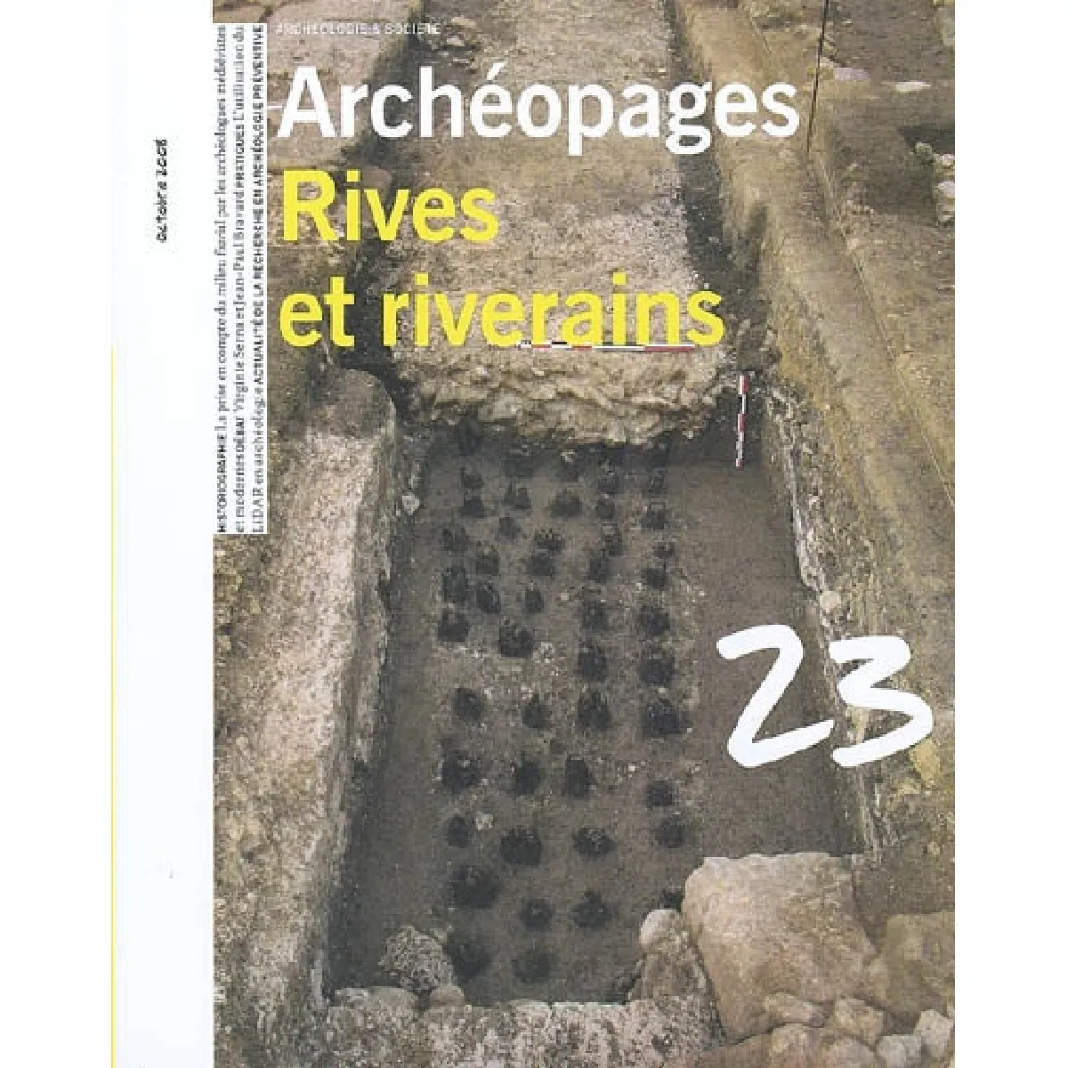 Archéopages, n° 23. Rives et riverains · Occasion