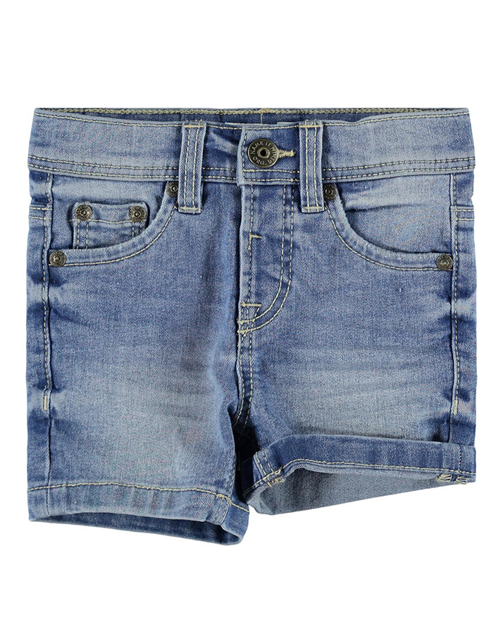 Jeans-Shorts NKMSOFUS DNMTHRIS in light blue denim