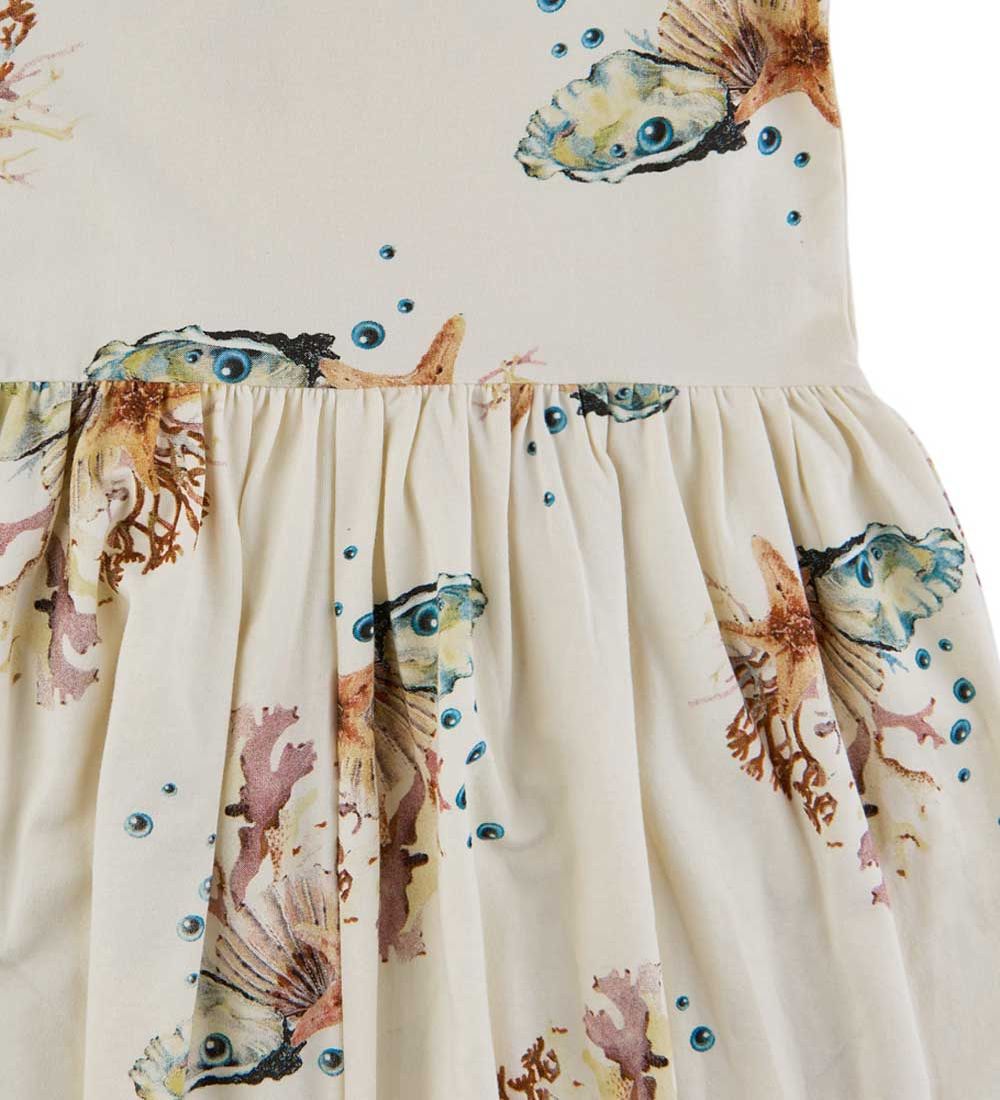 The New Kleid - TnGiselle - White Swan Coral Aop