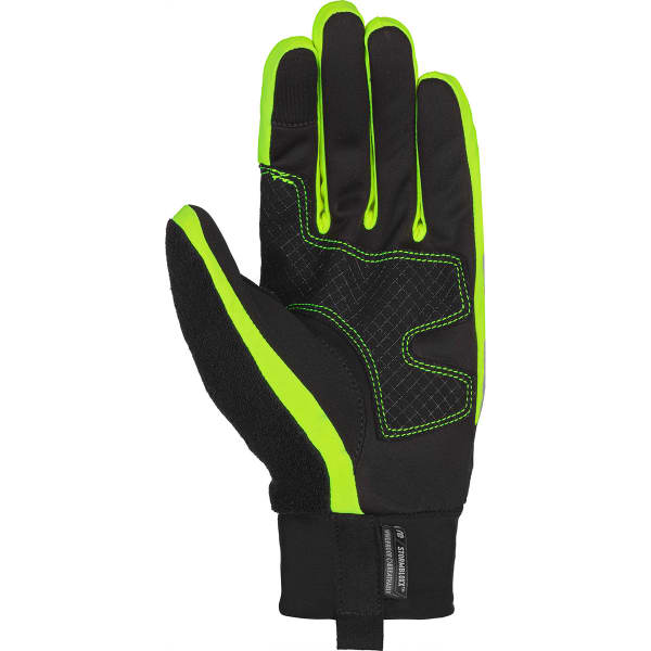 Gant ski de fond REUSCH ARIEN STORMBLOXX BLACK/SAFETY YELLOW