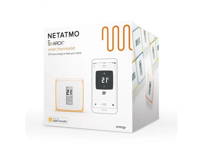 Netatmo Pack - 1 x Smart Thermostat   3 x Additional Smart Radiator Valves - Termostatsæt