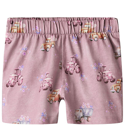 Name It Shorts - NmfHelga Shorts - Elderberry m. Print