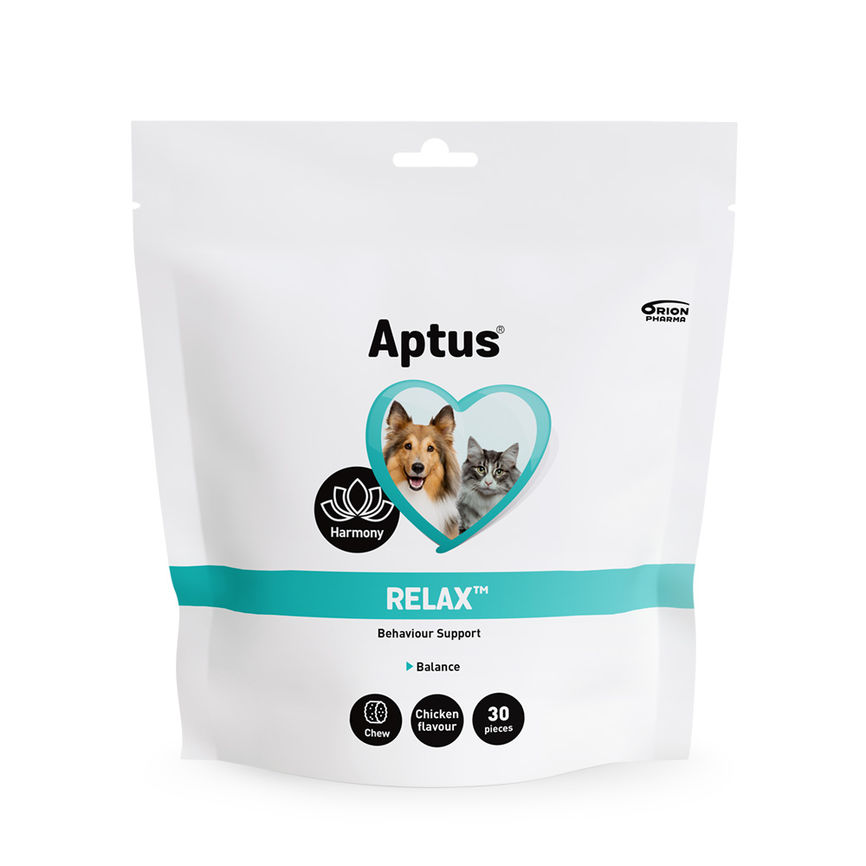Aptus Relax tilskuddsfôr til hund og katt 30 stk