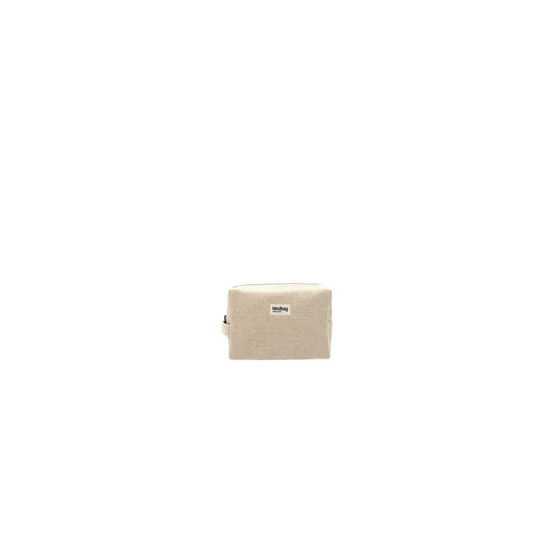 Trousse de toilette Léon 22 cm Jute