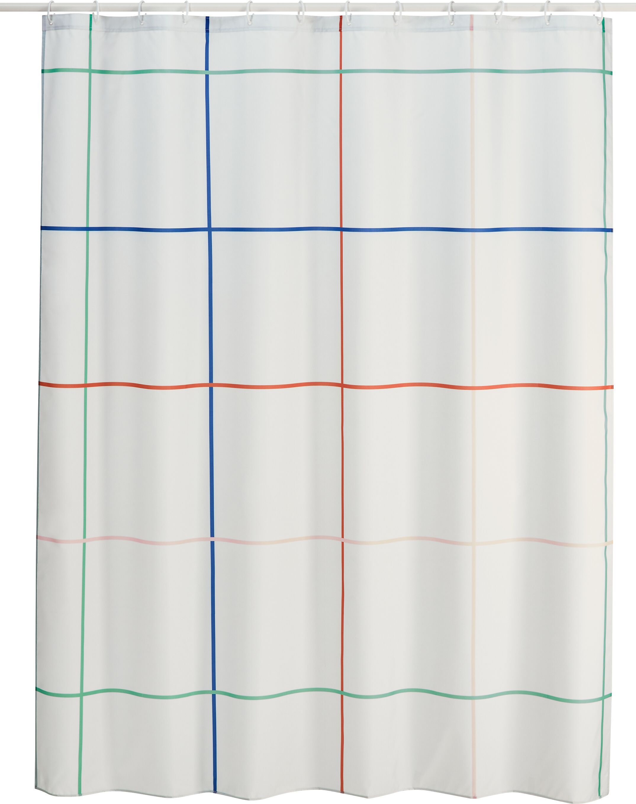 HENDRIK Duschvorhang - Multicolor / B: 180.0 cm x H: 200.0 cm