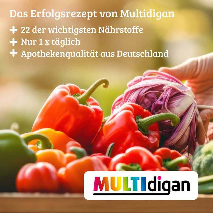 Multidigan Kapseln, 60 St