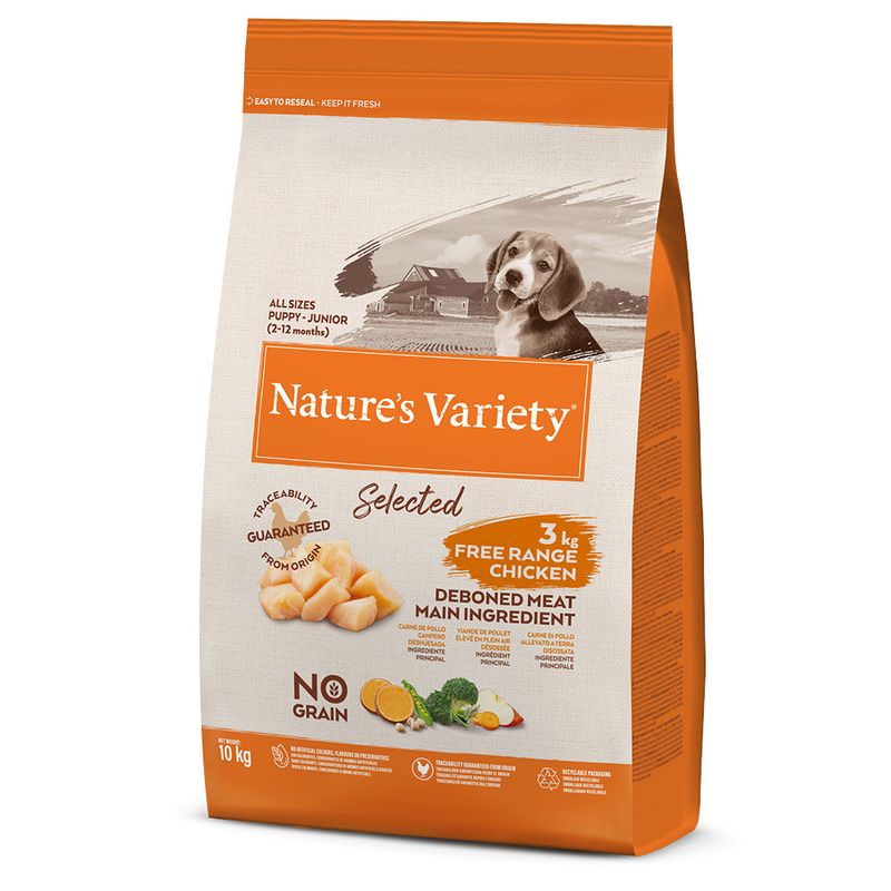 Nature's Variety Selected Junior poulet élevé en plein air