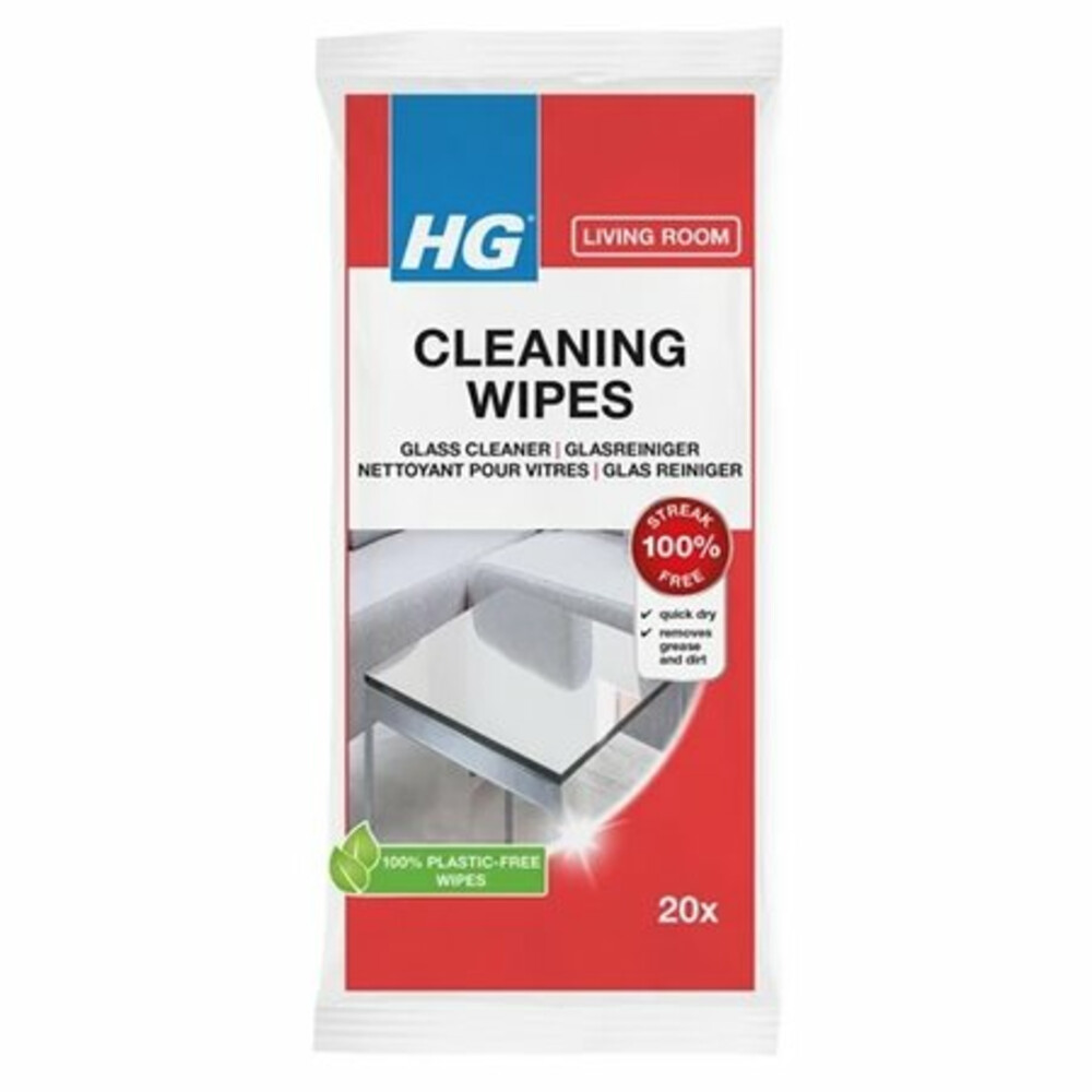 HG Reinigingsdoekjes Glas20 stuks