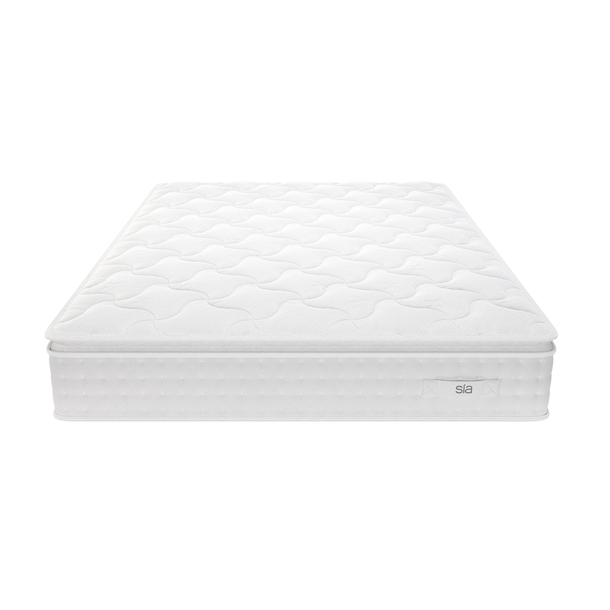 Matras HYBRIDE PREMIUM CLOUD Traagschuim. Latex & pocketveren Wit
