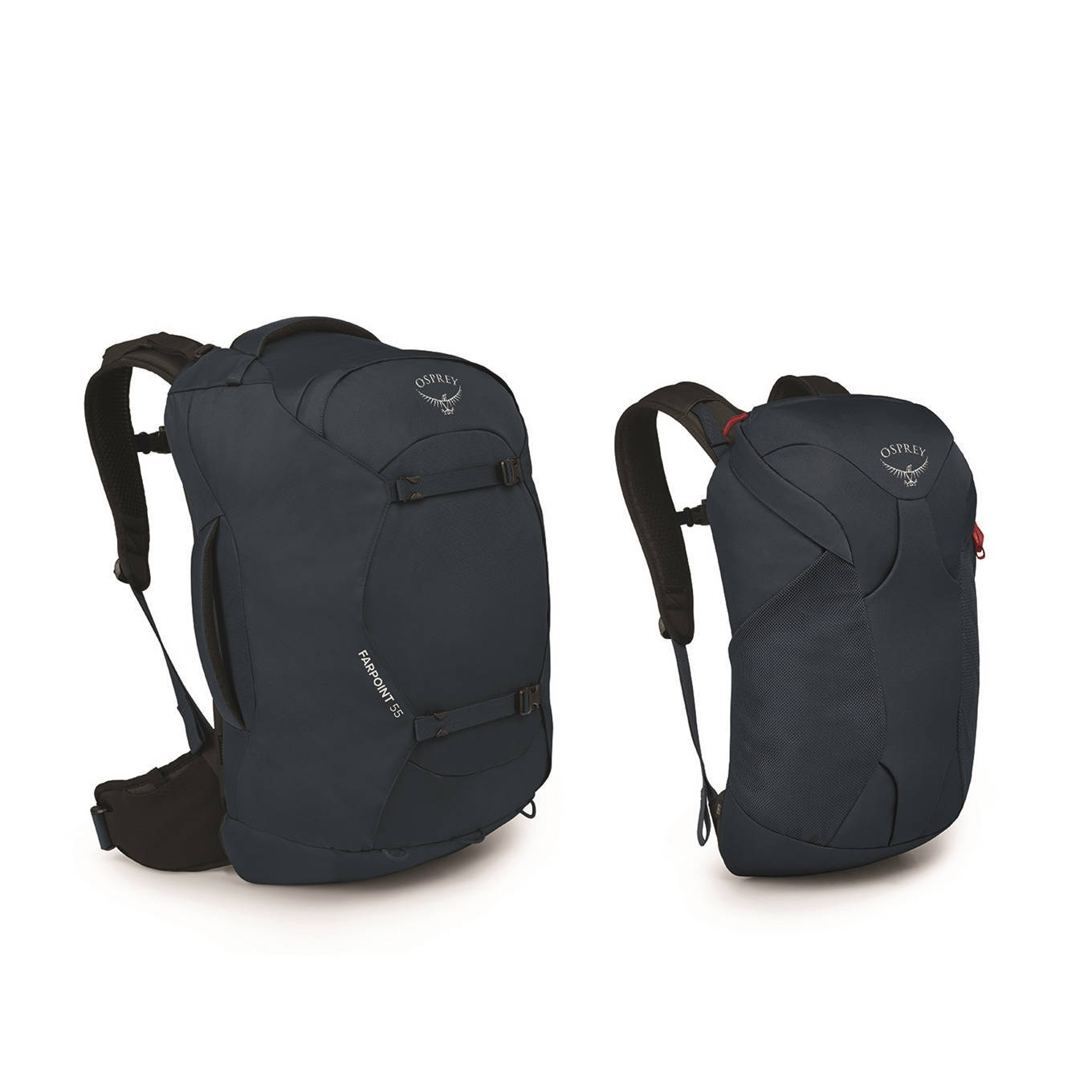 Osprey rugzak Farpoint 55L donkerblauw