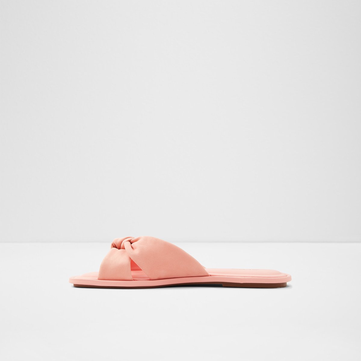Peony Light Orange Women Flat Sandals