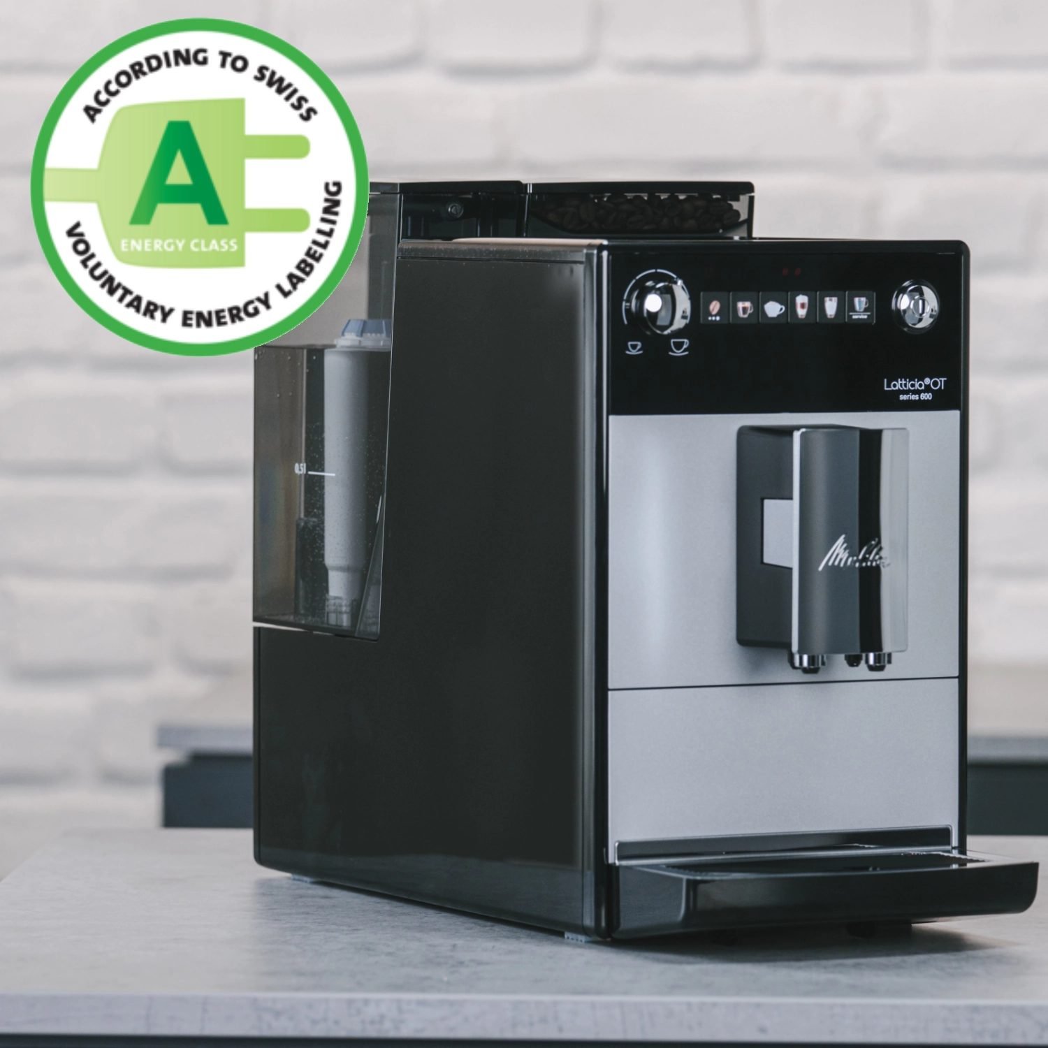 Latticia® OT|Kaffeevollautomat Silber