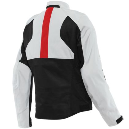 Blouson Dainese RISOLUTA AIR TEX LADY - Gris / Rouge