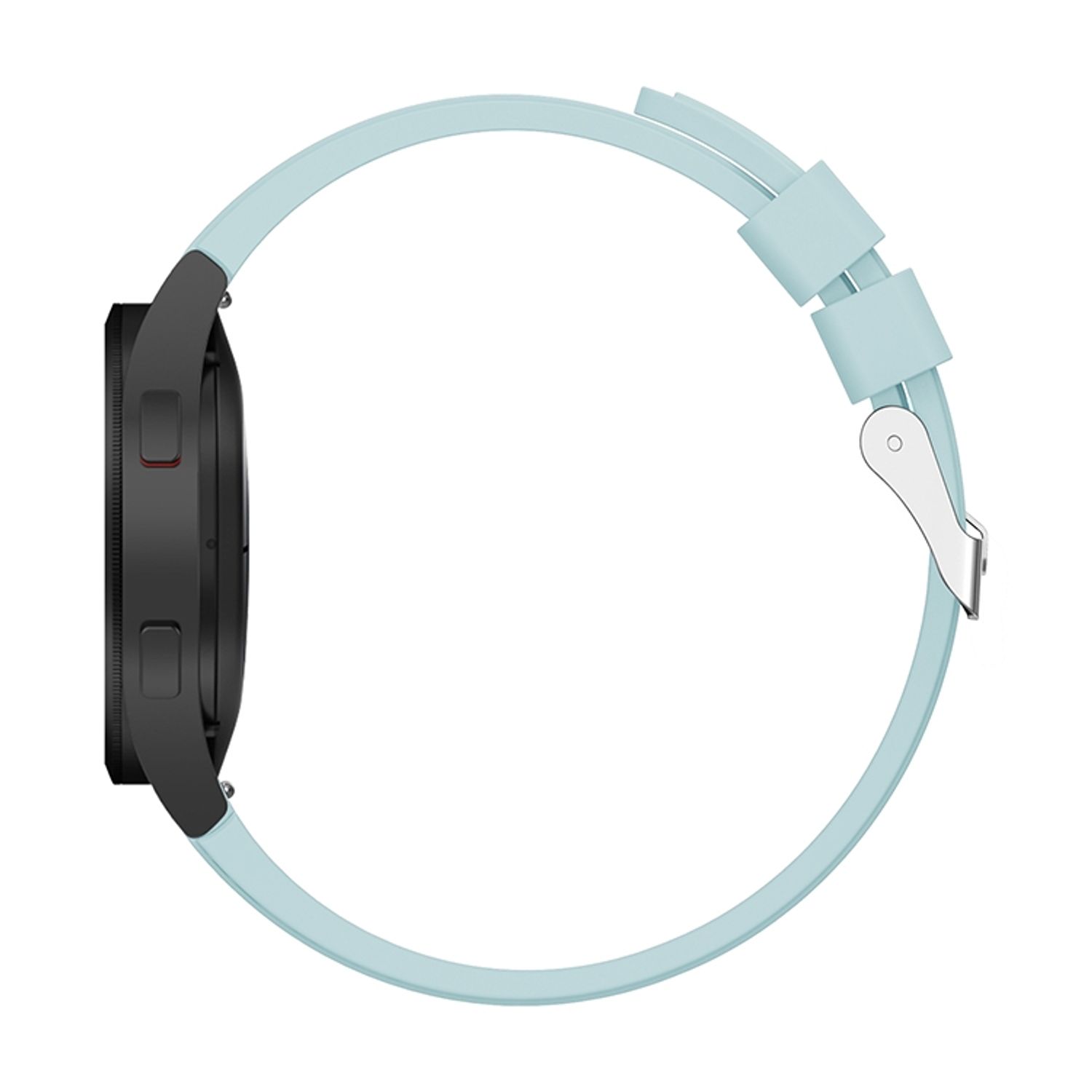 Silikon Armband 20mm Uhrenarmband für Samsung Galaxy Watch 4 5 Classic Pro Loop