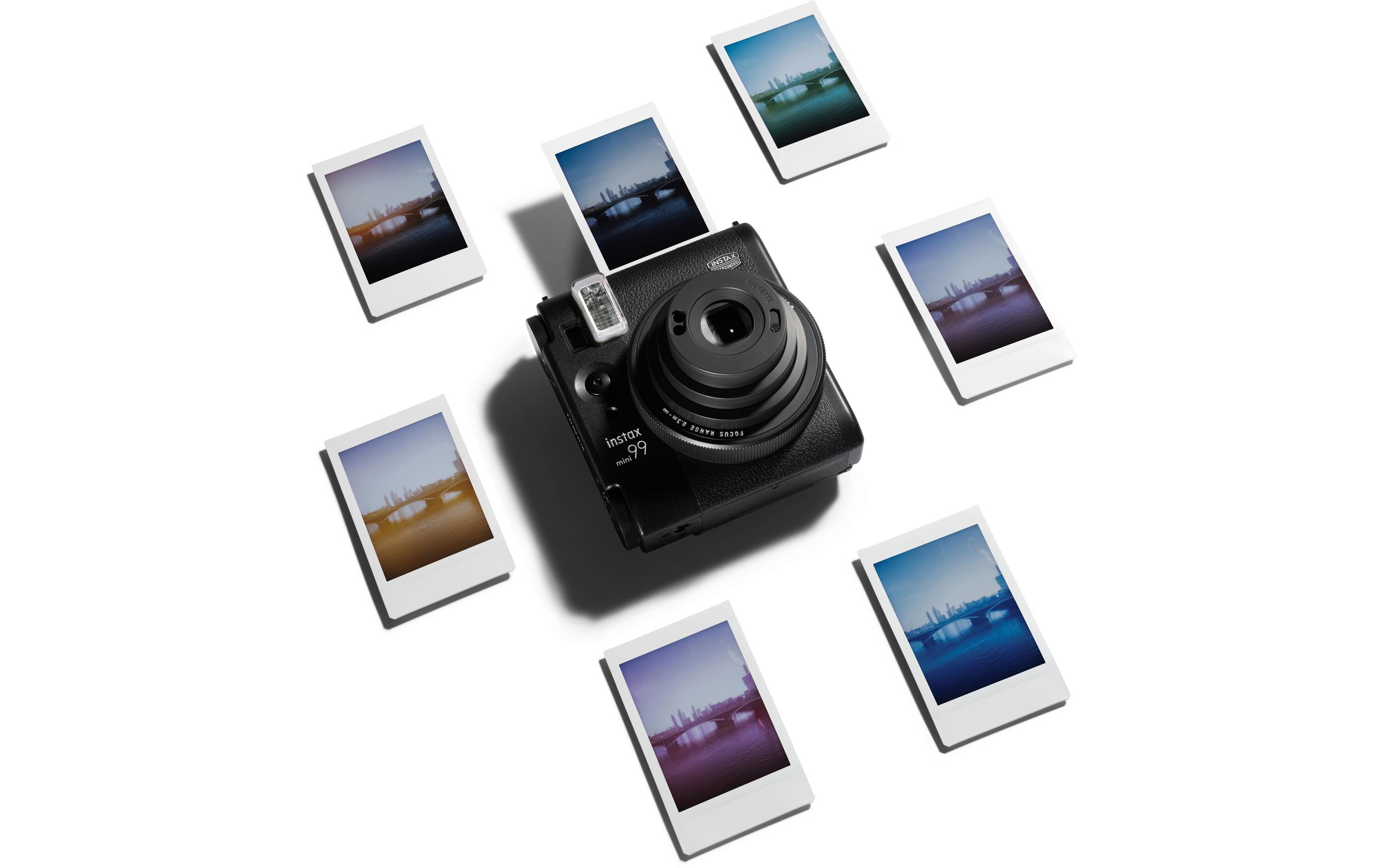Fotokamera Instax Mini 99 Schwarz<br>Analog-Sofortbildkamera
