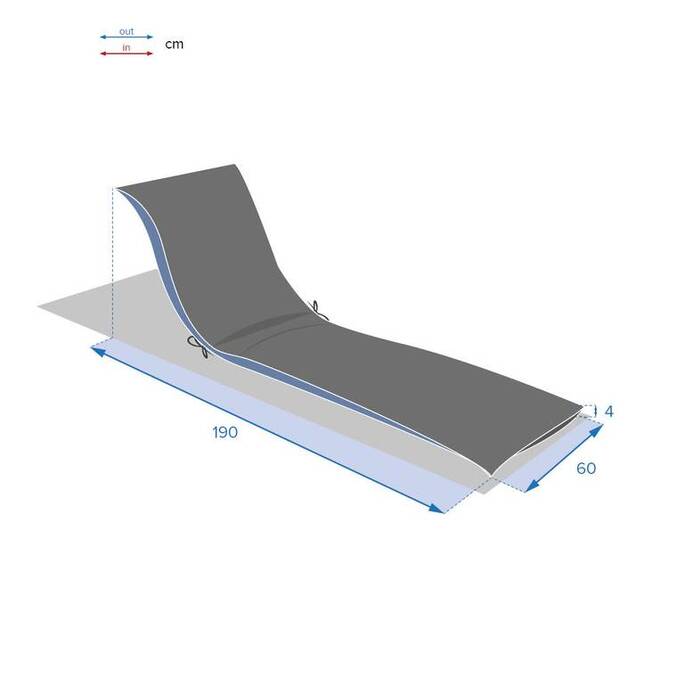 Coussin de transat KORAI Blé