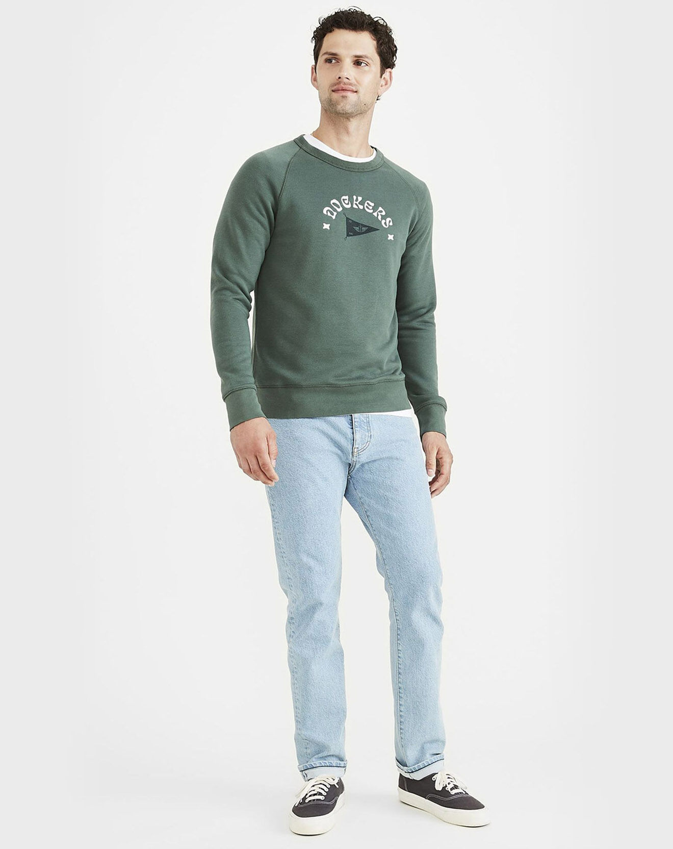 Dockers Sweat Original vert moyen
