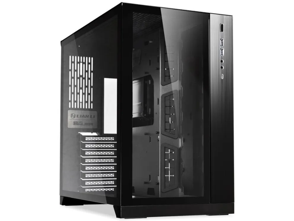 Lian Li PC-O11 Dynamic - Miditower - Hærdet glass - ingen strømforsyning (ATX / PS/2) - USB/Lyd