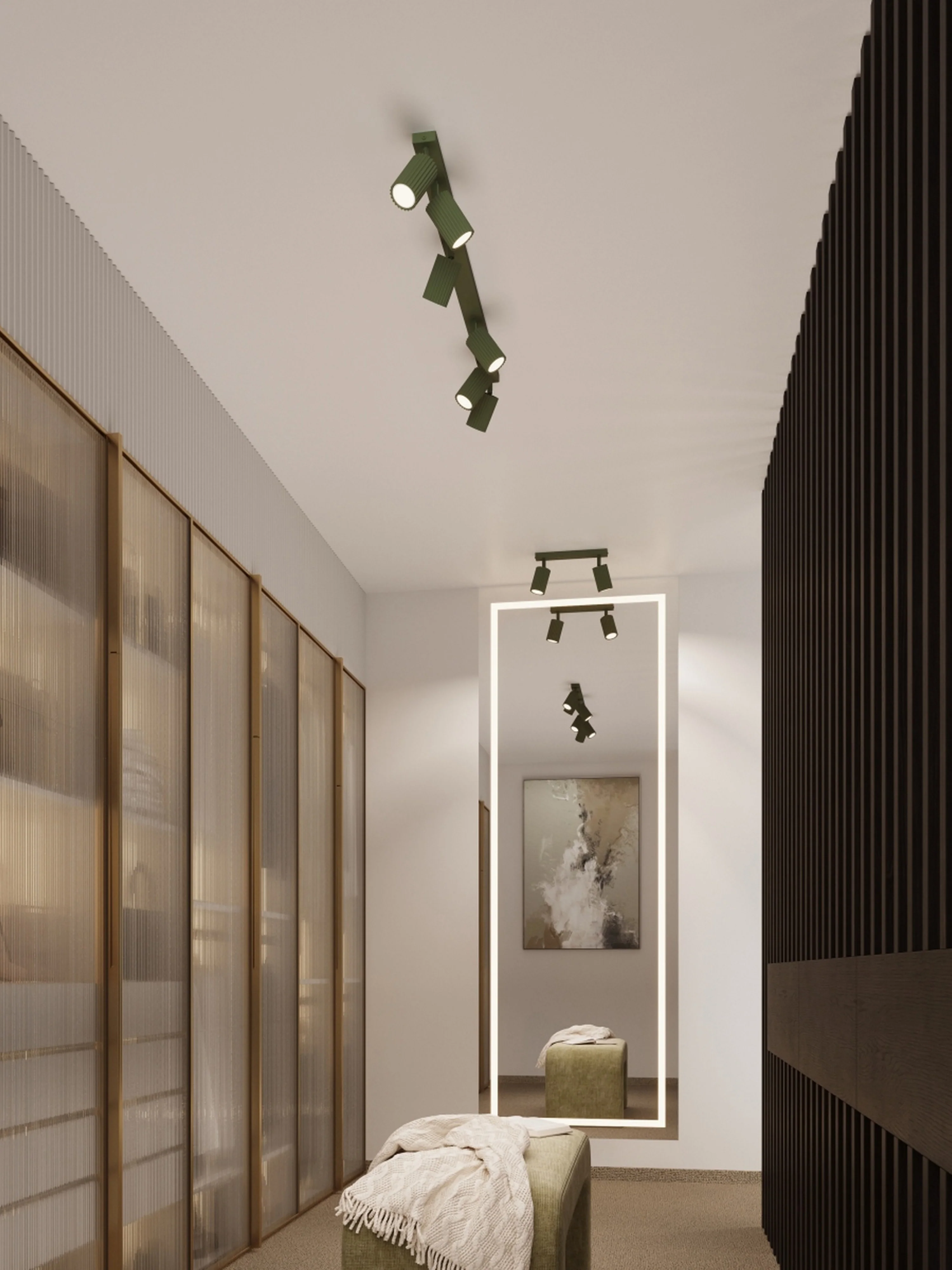 LED-plafondlamp Gleam