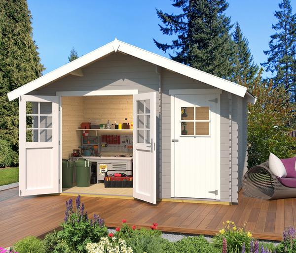 Weka Gartenhaus 253 Gr. 1, ca. B420/H270/T260