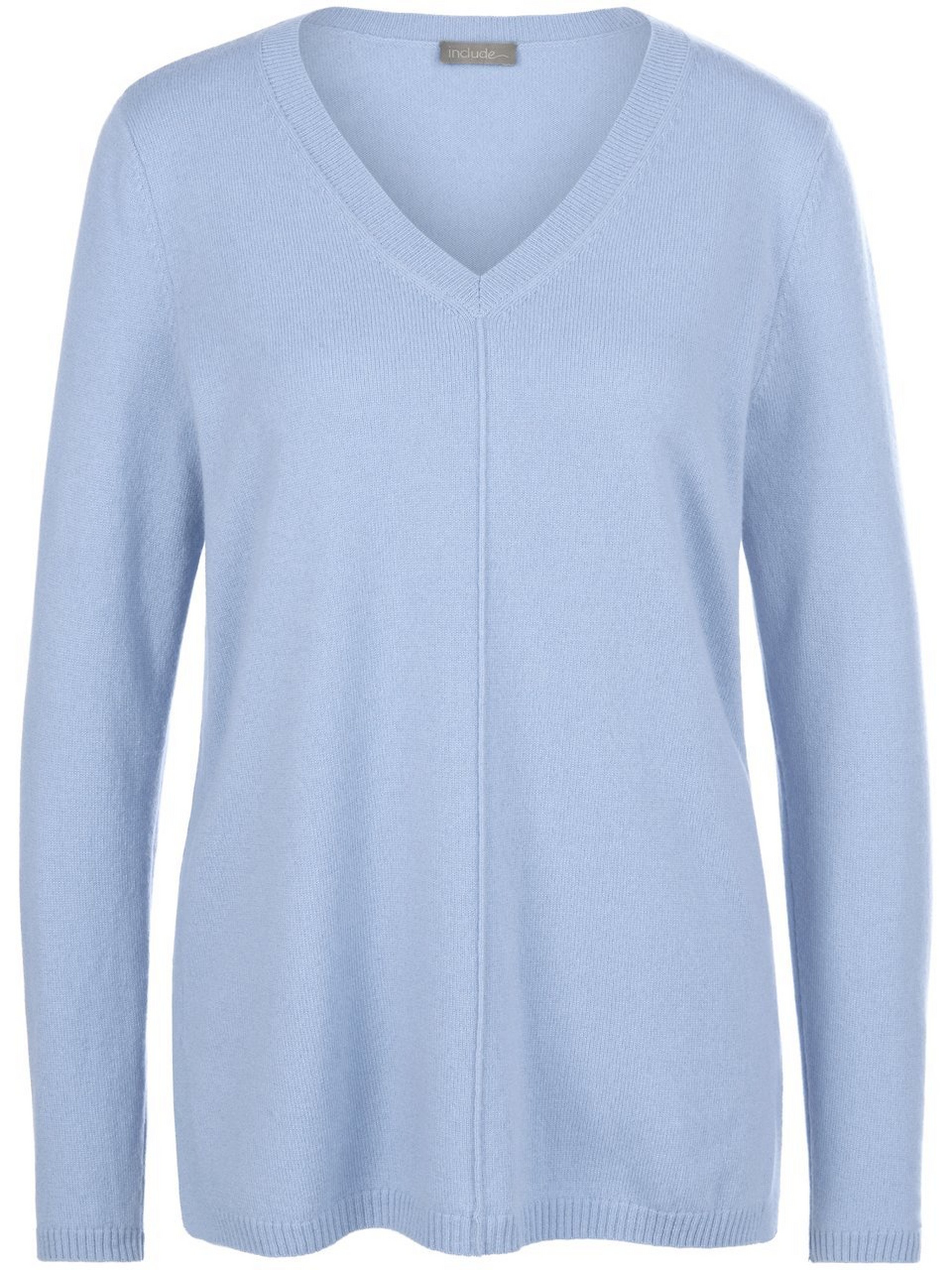 V-Pullover aus 100% Premium-Kaschmir