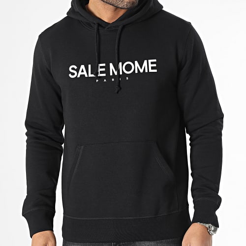 Sweat Capuche Gorille Néon Noir