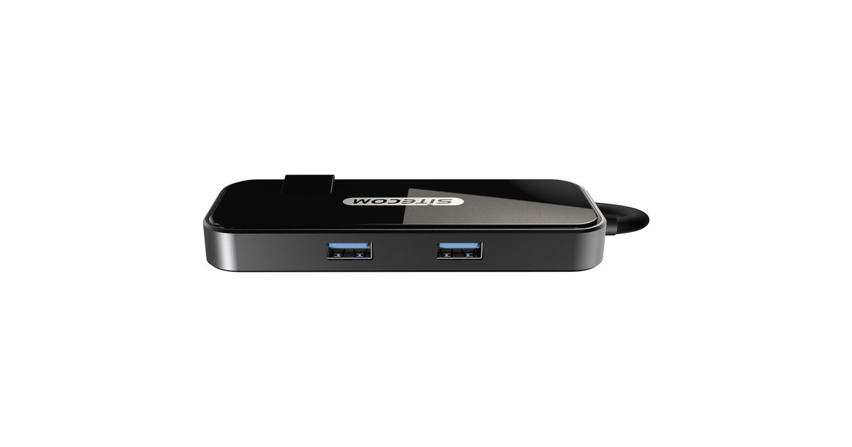 SitecomUSB-C to HDMI + Gigabit LAN Adapter  (Zwart)