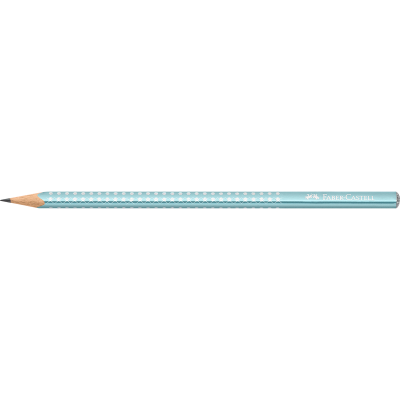 Faber-Castell Bleistift Sparkle, B, ocean metallic