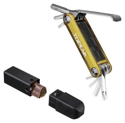 Multi-Outils Topeak Tubi 11 Combo Or (11 Fonctions)