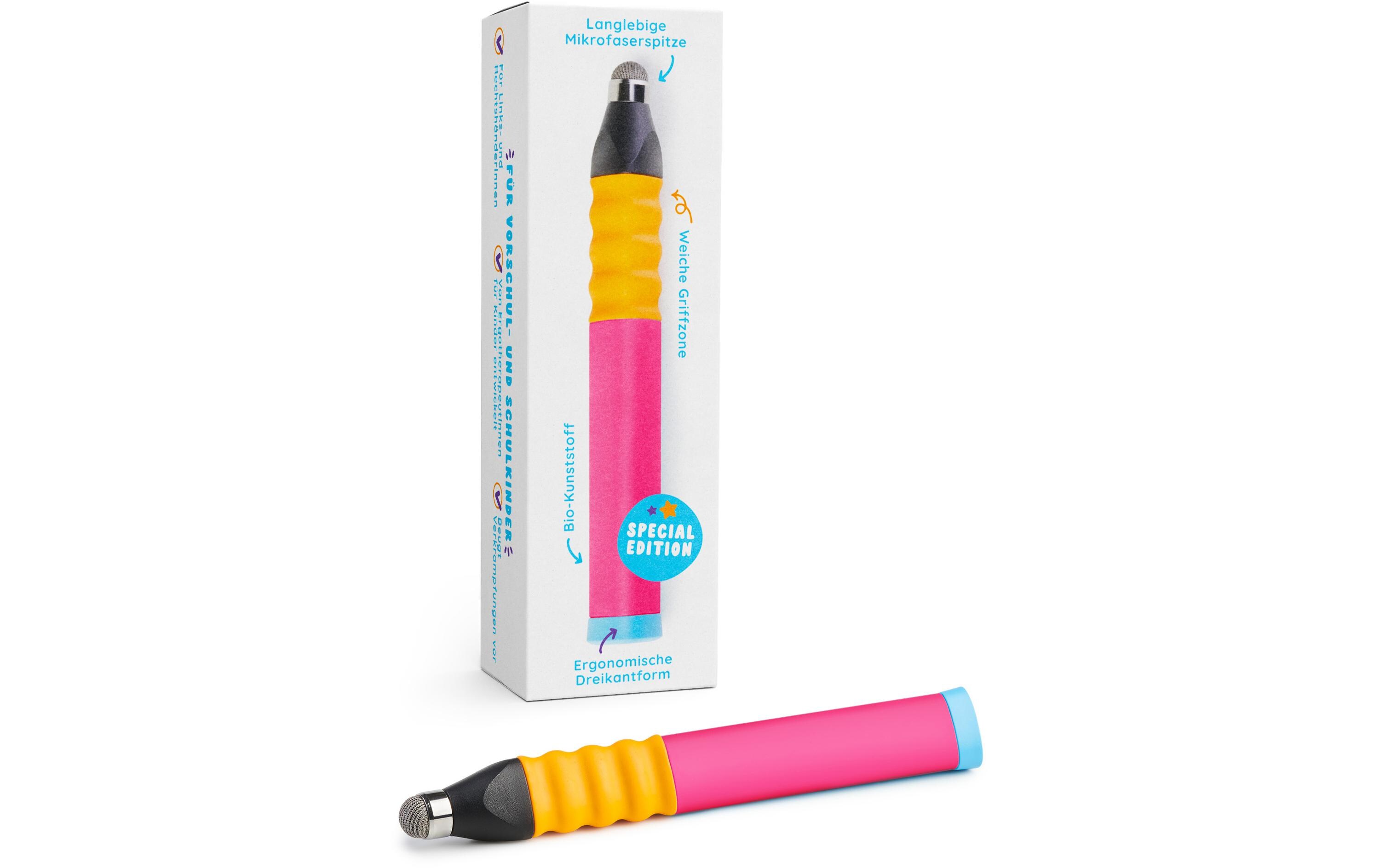 Ergonomischer Eingabestift -DE- PinkSpeziell für Vorschul- und Schulkinder konzipiert