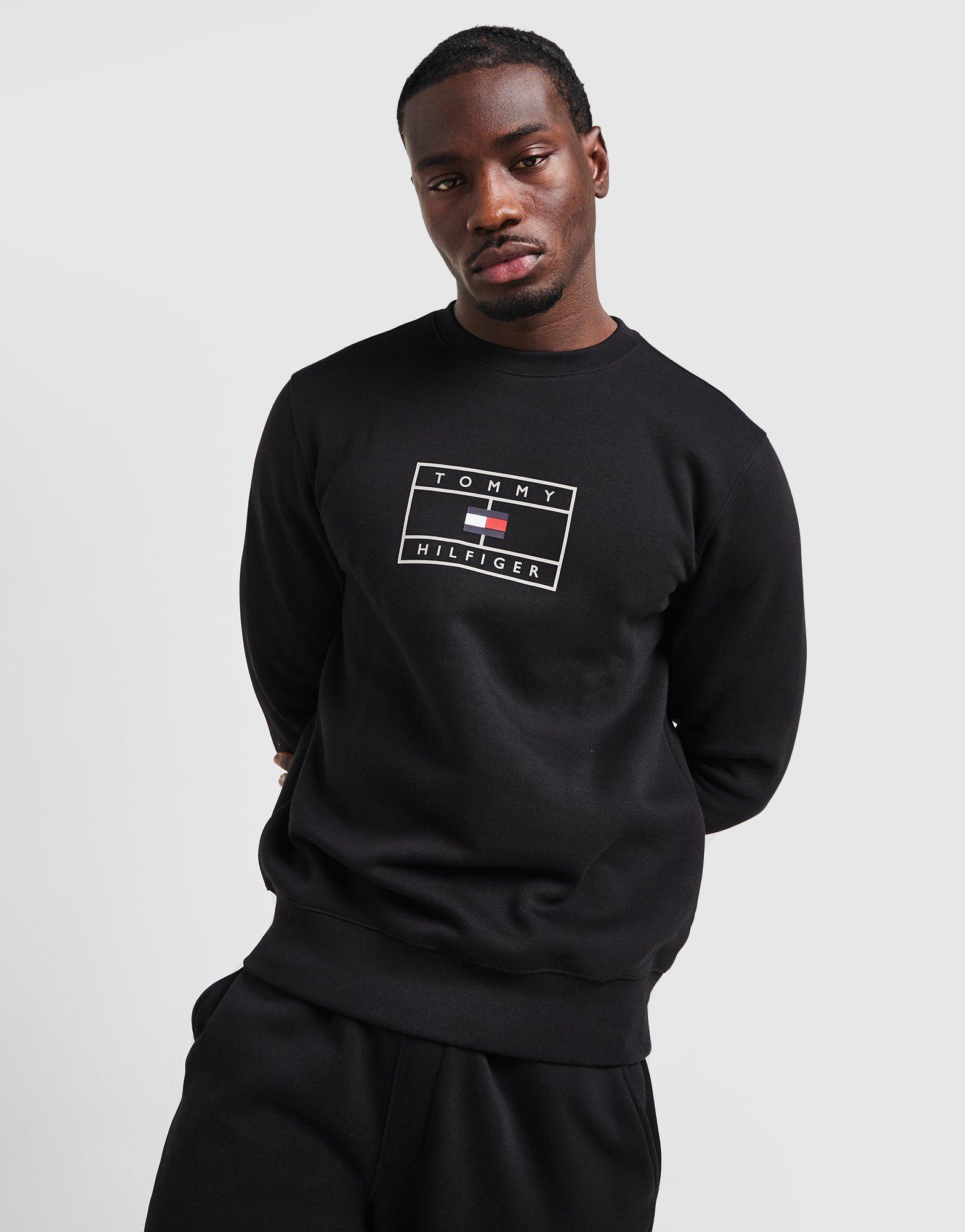 Tommy Hilfiger Sweat à Col Rond Drapeau