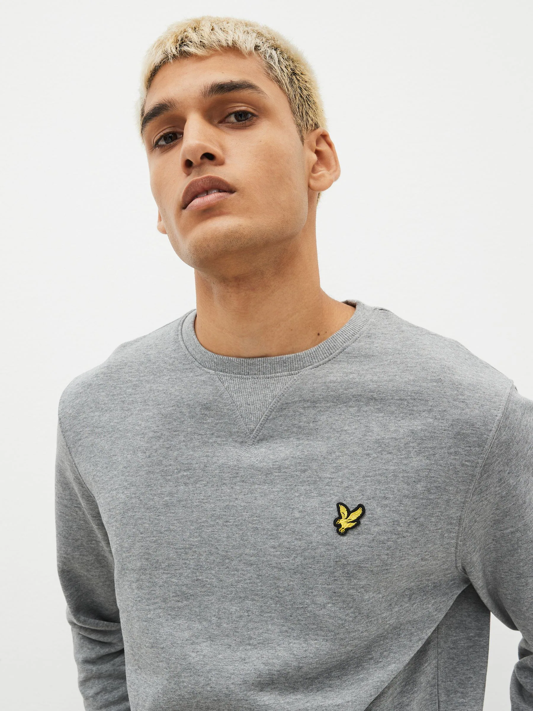 Grijs - Lyle & Scott sweatshirt met ronde hals