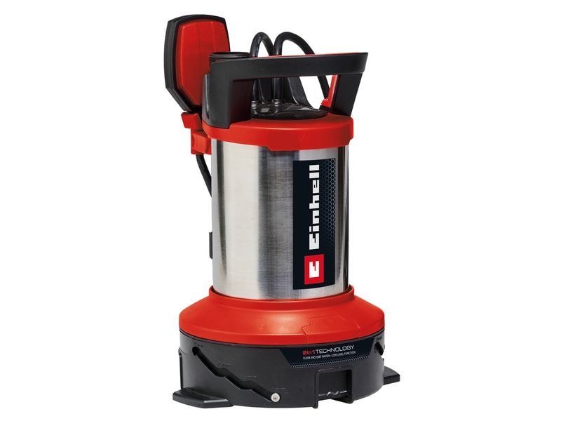 Einhell Schmutzwasserpumpe GE-DP 7535 N LL ECO 2-in-1-Kombipumpe für Klar- und Schmutzwasser